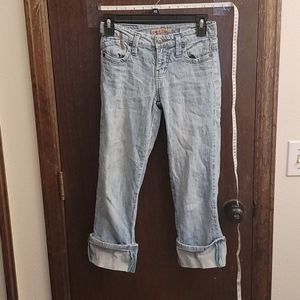 Size 0 Jean capris